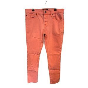 Vintage social Collision Orange Denim Jeans